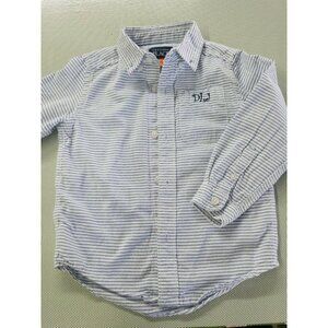 The Childrens Place Long Sleeve  Shirt BUTTON Stri
